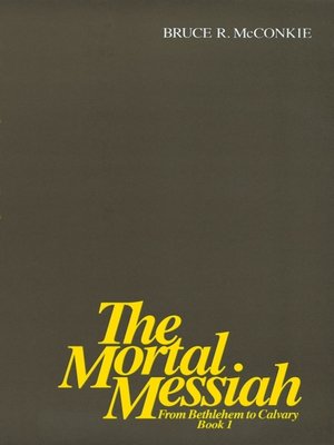 cover image of The Mortal Messiah, Volume 1